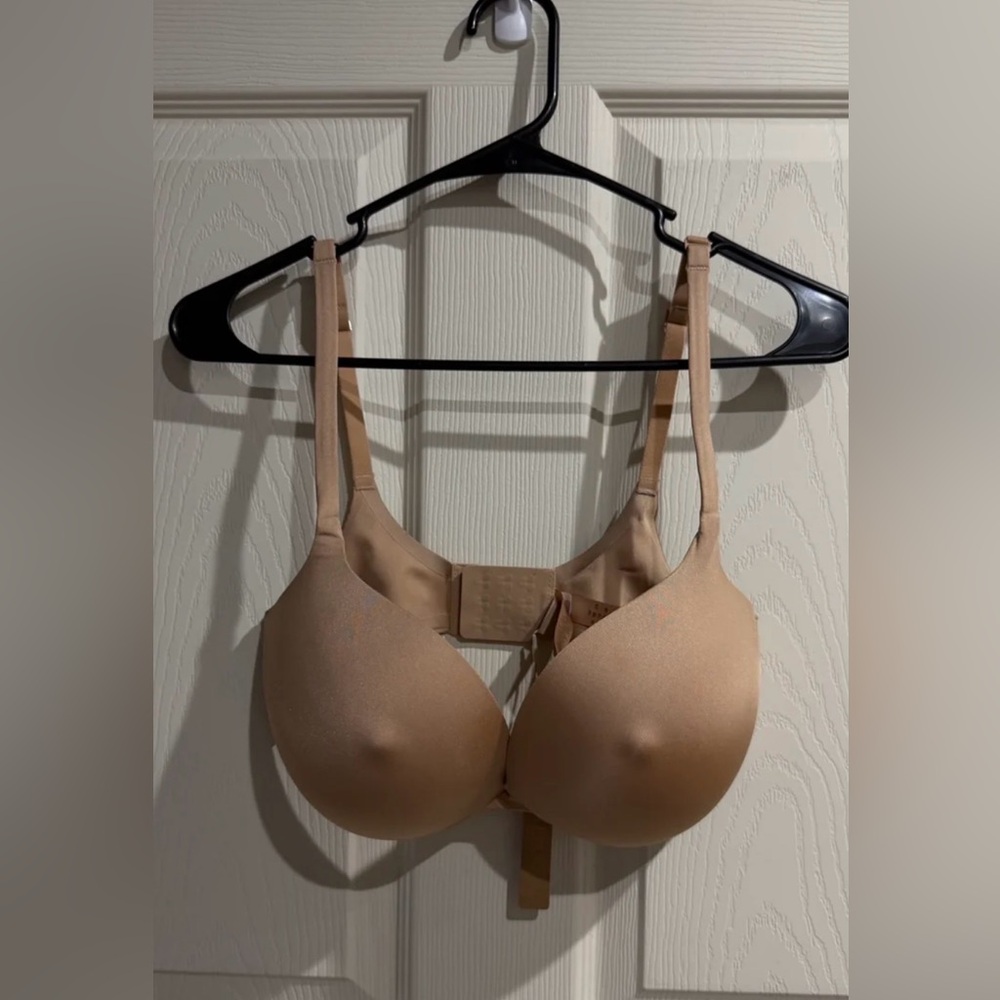 skims ultimate nipple push up bra 34DD clay